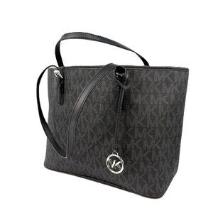 MK Michael Kors Jet Set Charm Tote Black